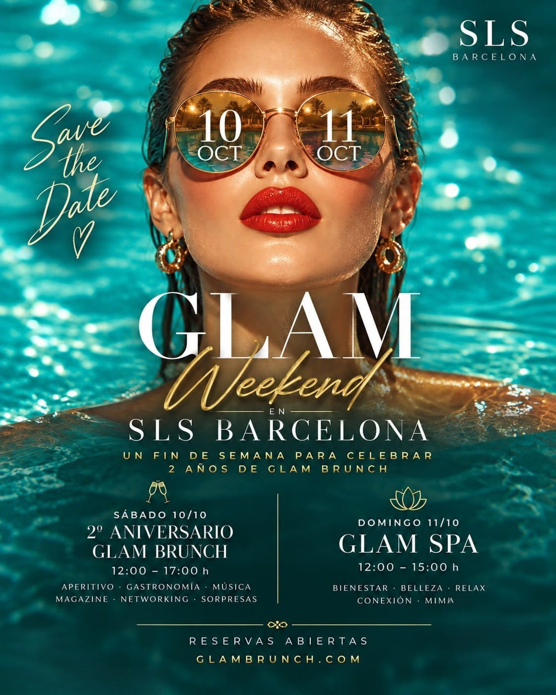 GLAM Weekend en SLS Barcelona, 10 y 11 de octubre, reservas abiertas