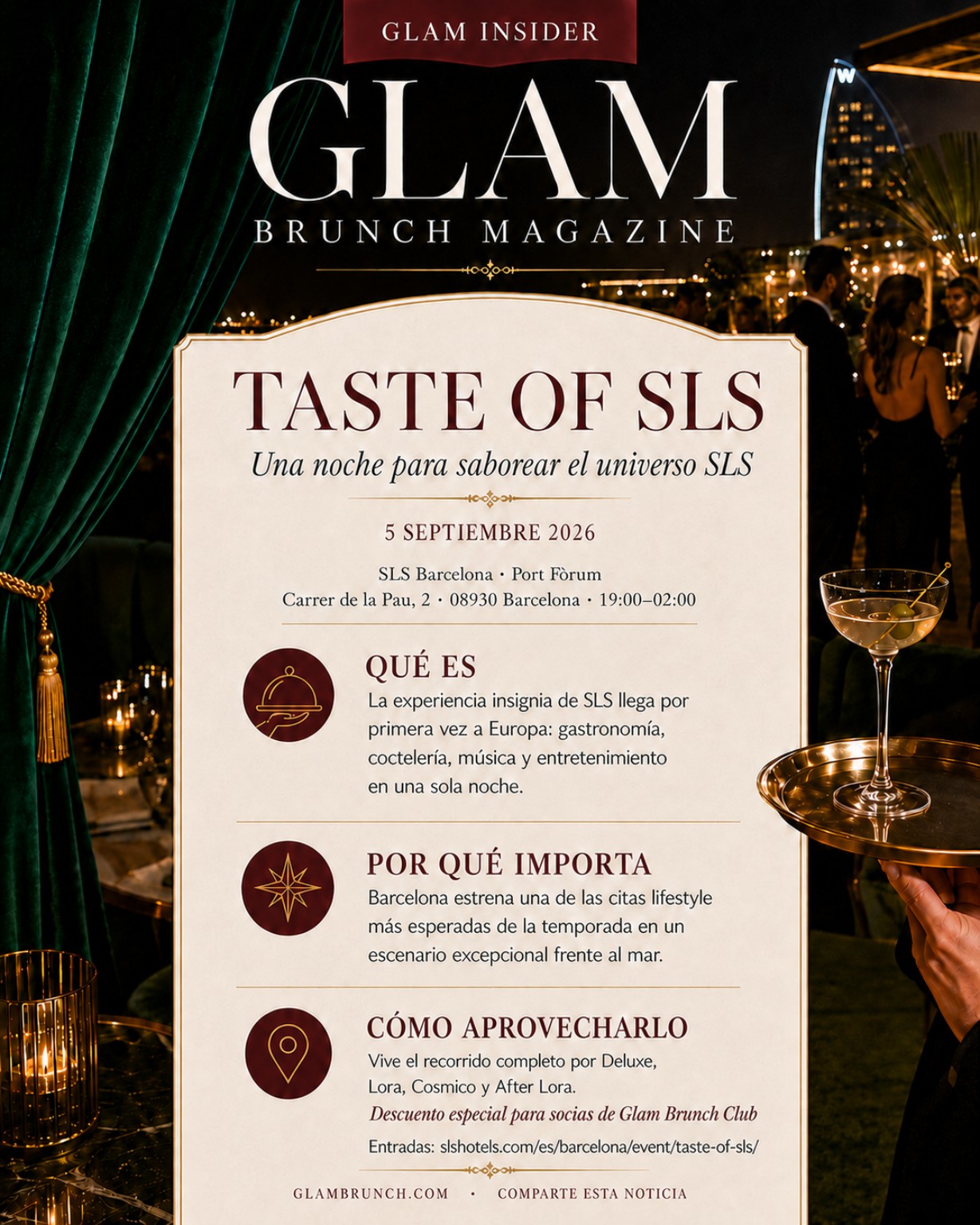 Taste of SLS Barcelona